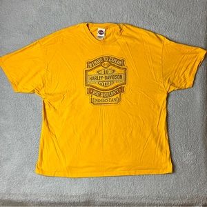 2010 Harley Davidson Laconia New Hampshire Yellow Unisex Size 3XL T Shirt
